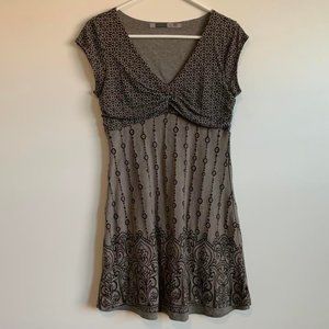 Athleta Dhara Burnout Dress Brown